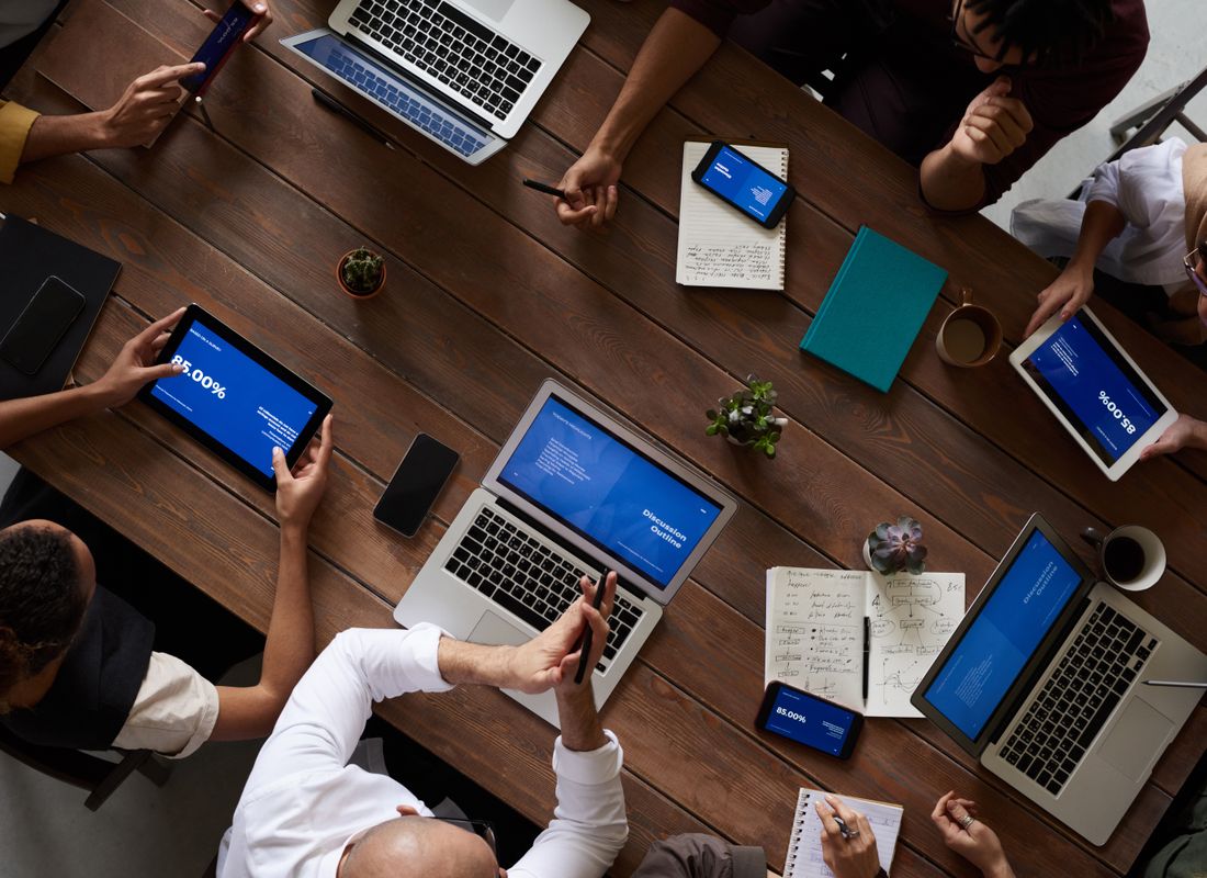 In-person business interpretation