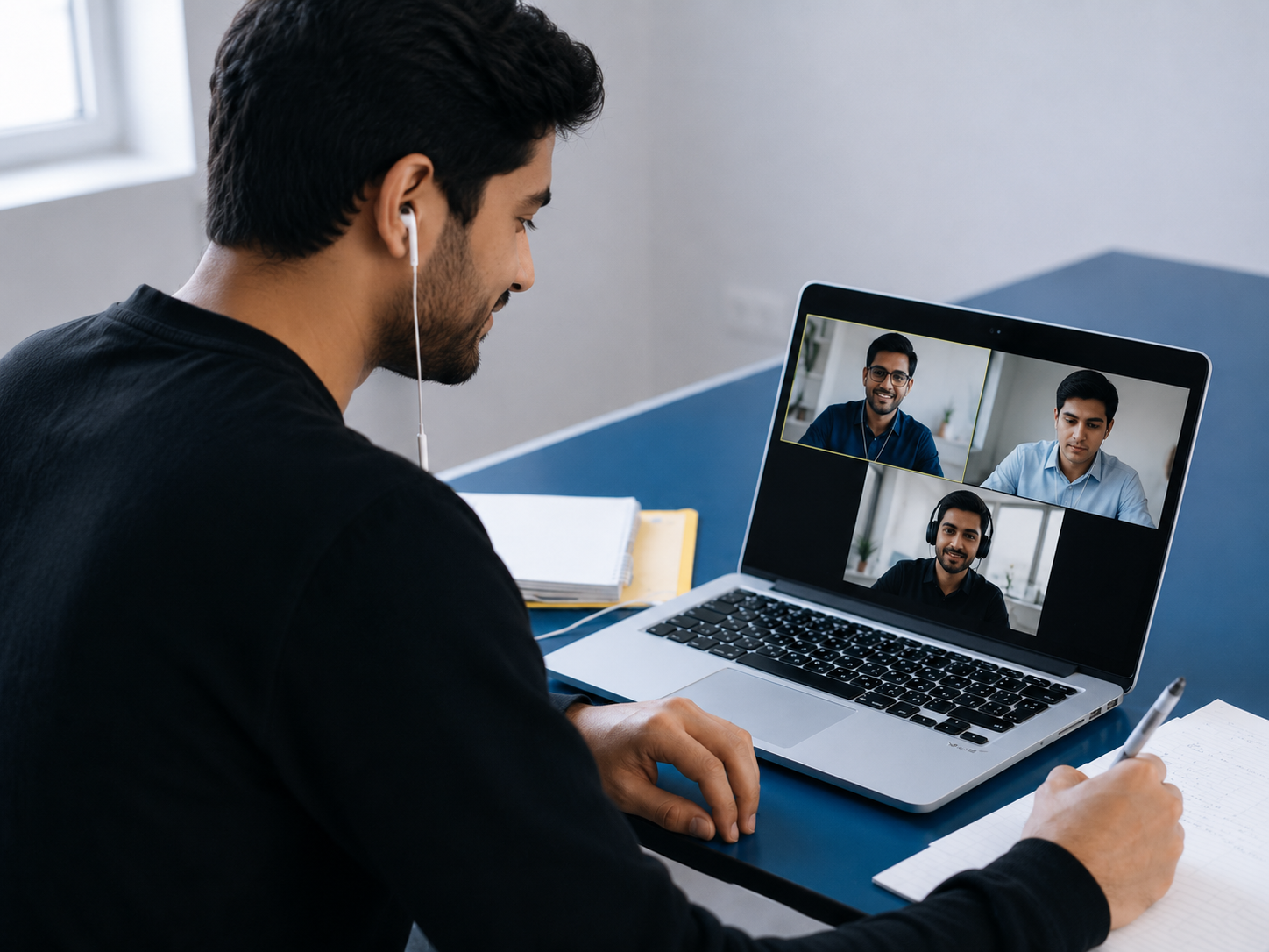 Video remote interpreting session